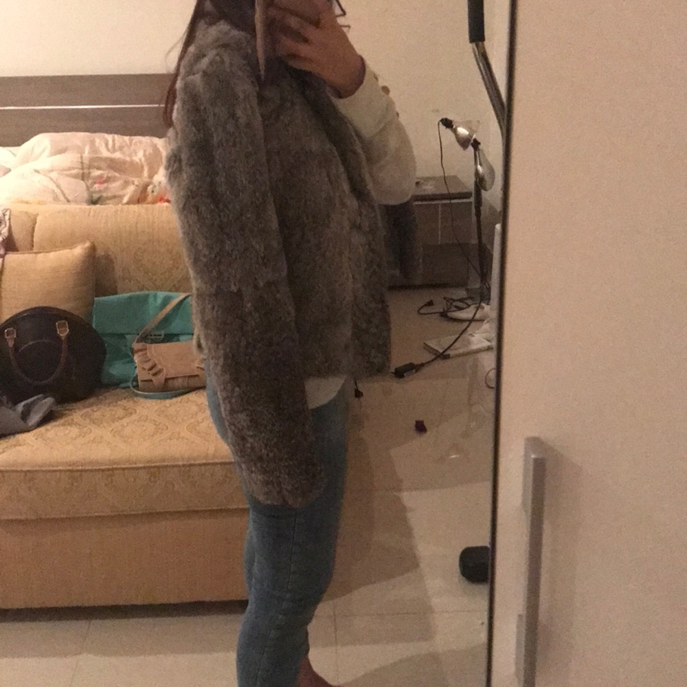 Rabbit Fur Jacket - image 2